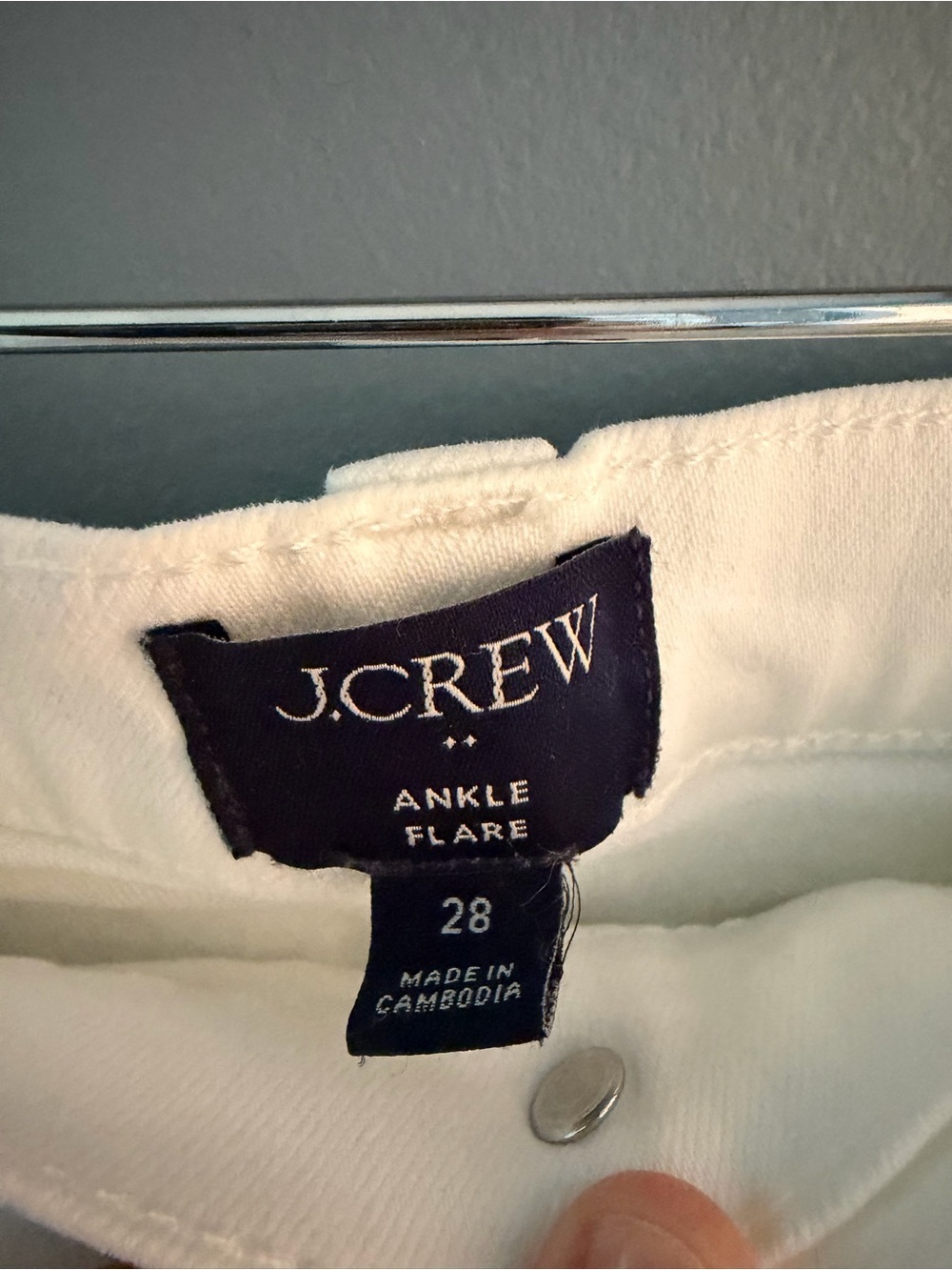 J. Crew Ankle Flare Jeans - Picture 4 of 7